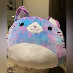 24” Squishmallow, Cat, Original tags still attached